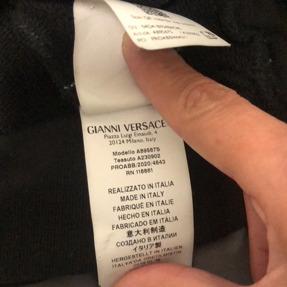 Versace Madusa Logo Sweater - Picture 6 of 8